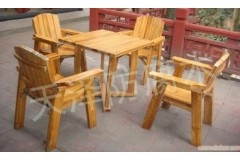 太原防腐木桌椅